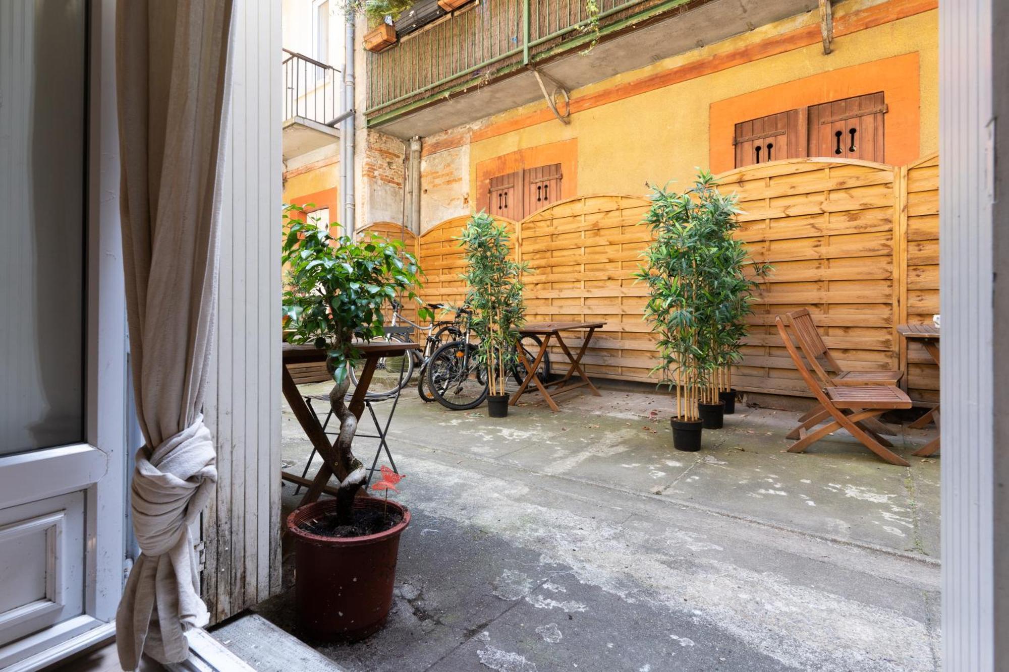 Apartmán Le Patio Riquet Toulouse Exteriér fotografie